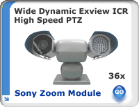 36x Wide Dynamic ICR IR PTZ Camera